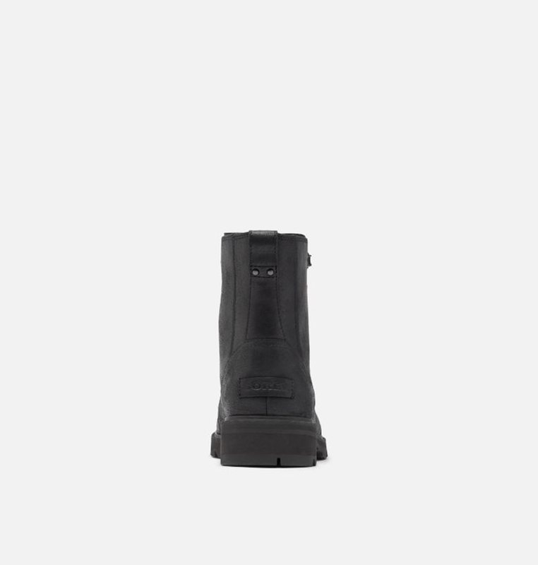 Sorel Lennox™ Lace Mid - Womens Rain Boots Black - 610829UOY